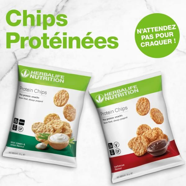 Chips Protéines - 10 sachets de 30g