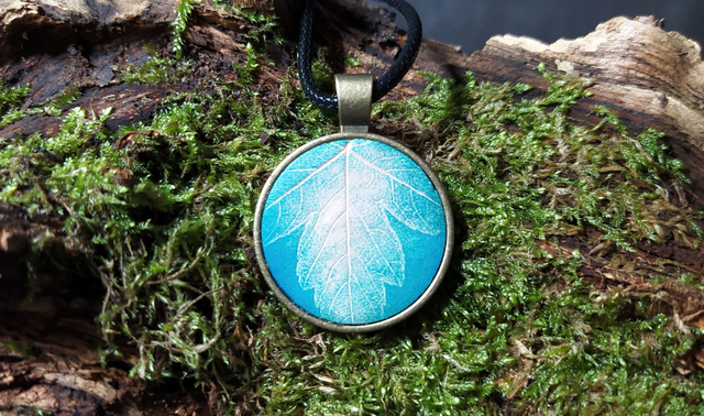 Colliers Empreintes Végétales