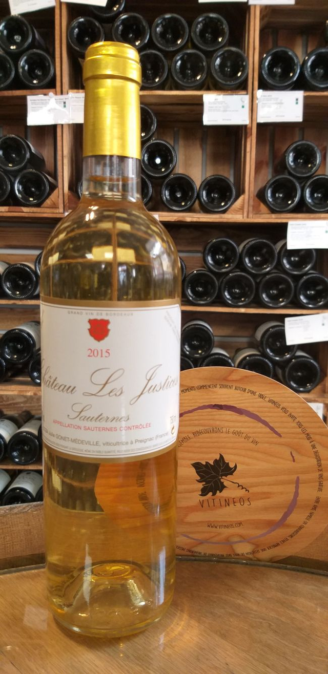 Château Les Justices 2018 - Blanc Liquoreux Tranquille - Gonet-Médeville (Julie Gonet-Médeville)
