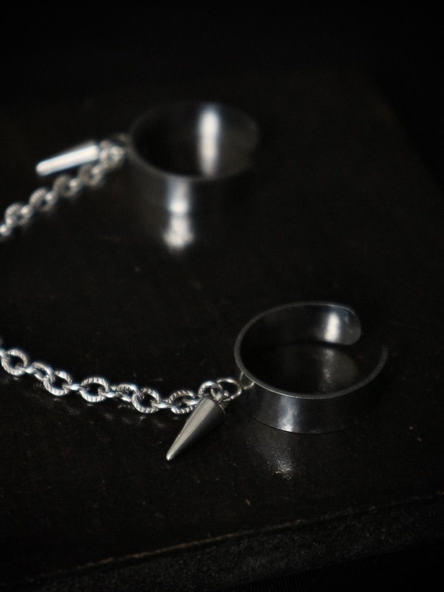 Silver Bond Rings
