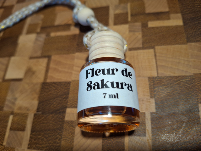 Diffuseur de parfum pour Voiture Fleur de Sakura