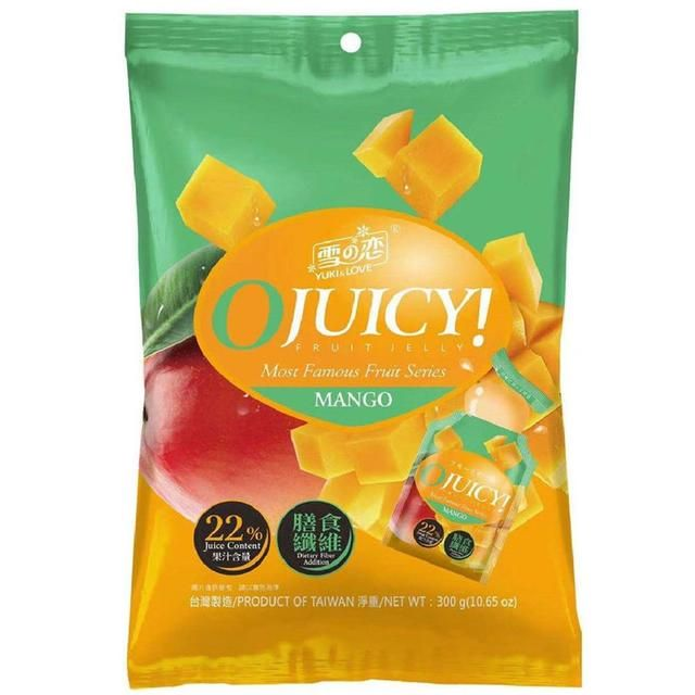 雪之恋 Yuki &amp; Love Qjuicy Fruit Jelly Mango 240gr