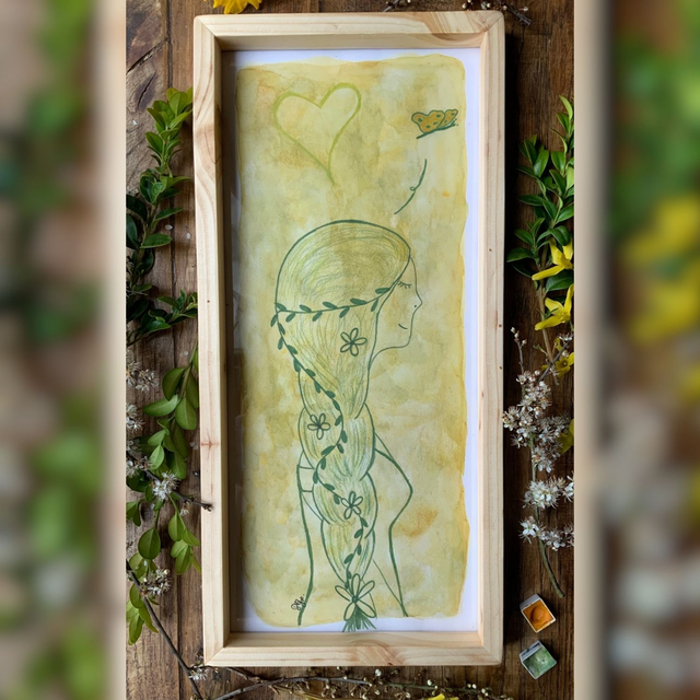 Illustration « Muse de Printemps »