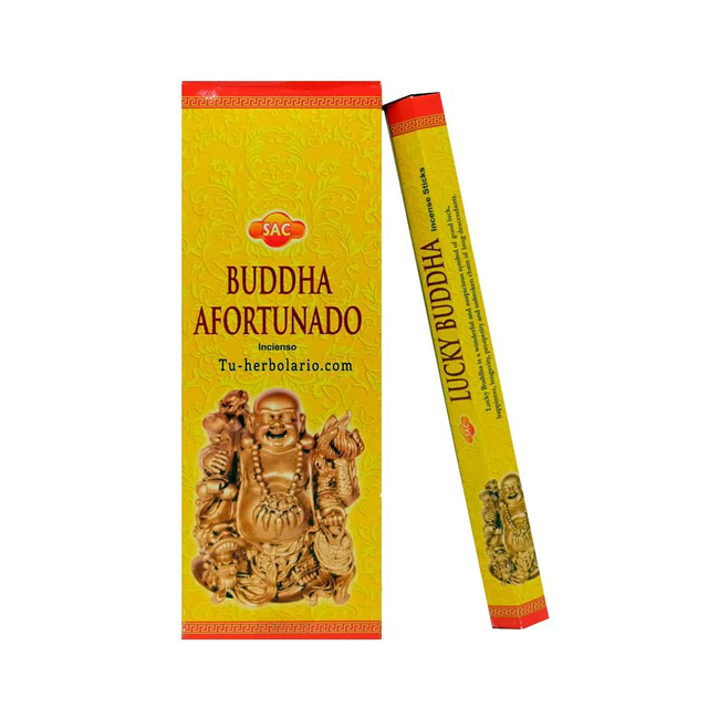 Caja GRANDE  6 uni. Incienso Sac Buddha Afortunado