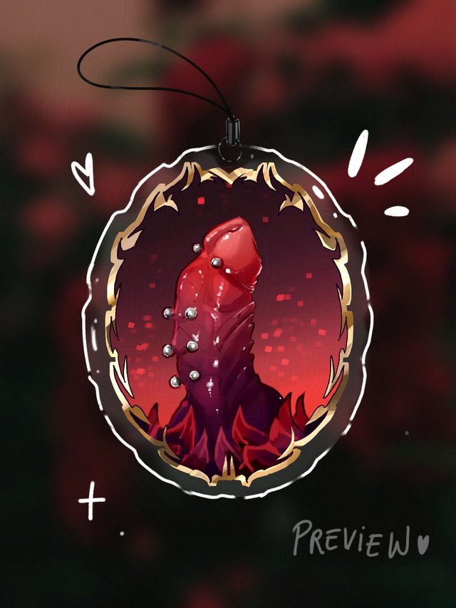 R18 Demon King - Phone Charm