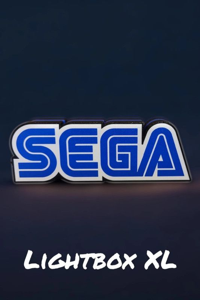 Lampe led SEGA – Lightbox XL / Déco rétro gaming culte