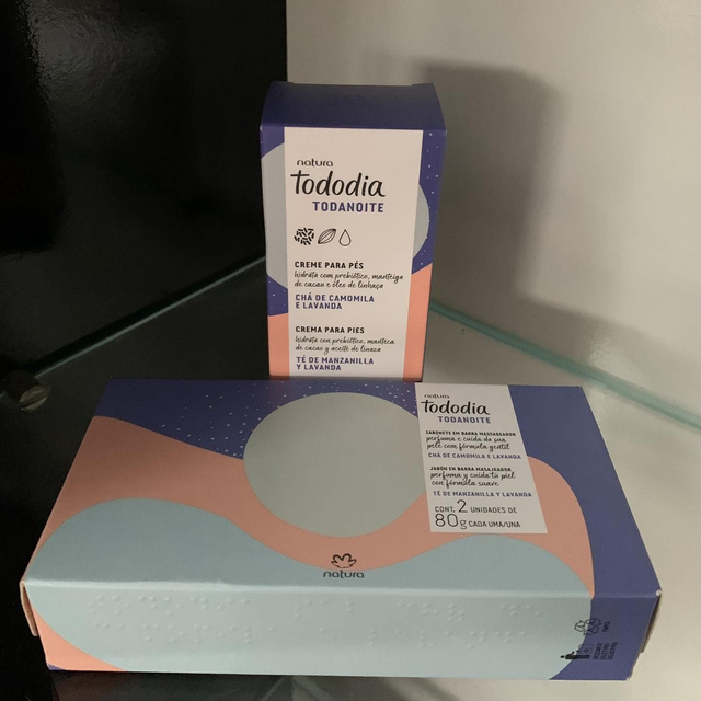 Tododia Kit Creme para Pés e 2 Sabonetes