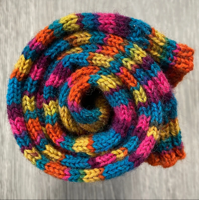 Hand Knit Wool Socks - UK size 8-10