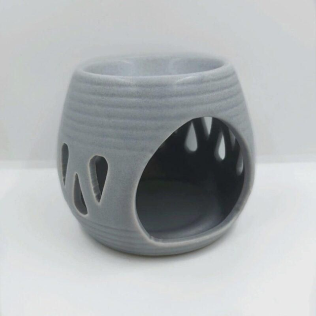 Brûle parfum – Céramique Gris