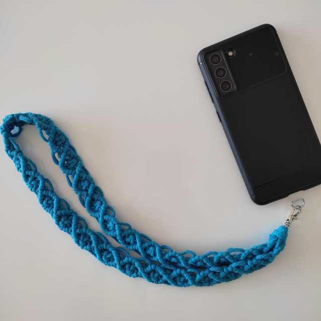 Tour de cou en macramé