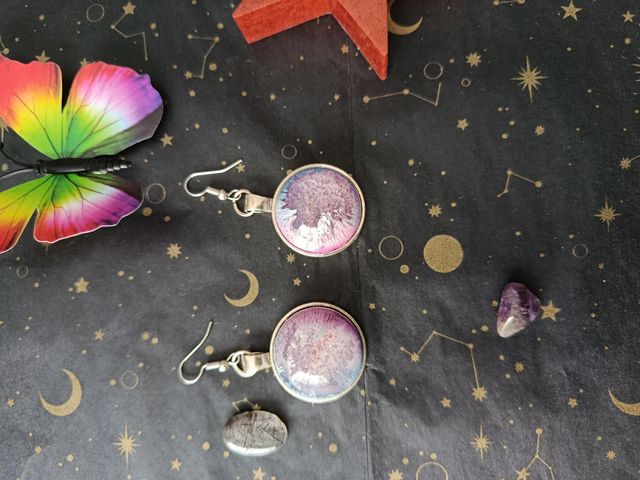 Boucles d’oreilles « Etheria »