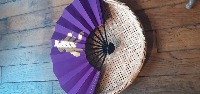 Éventail Japon. Fait main. Traditionnel 