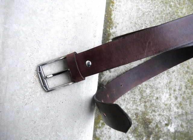 Ceinture marron foncée 2