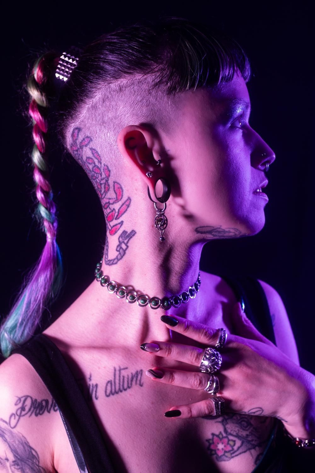 Choker Kuby (Malachite)