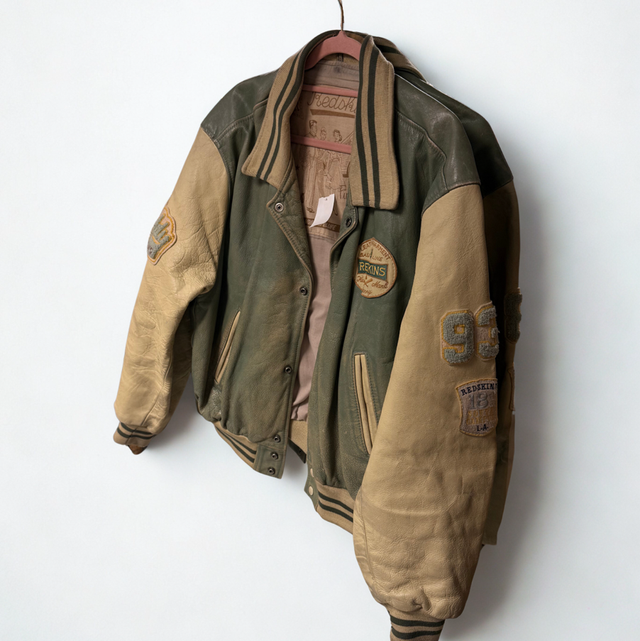 Redskins Leather Jacket | Size XL