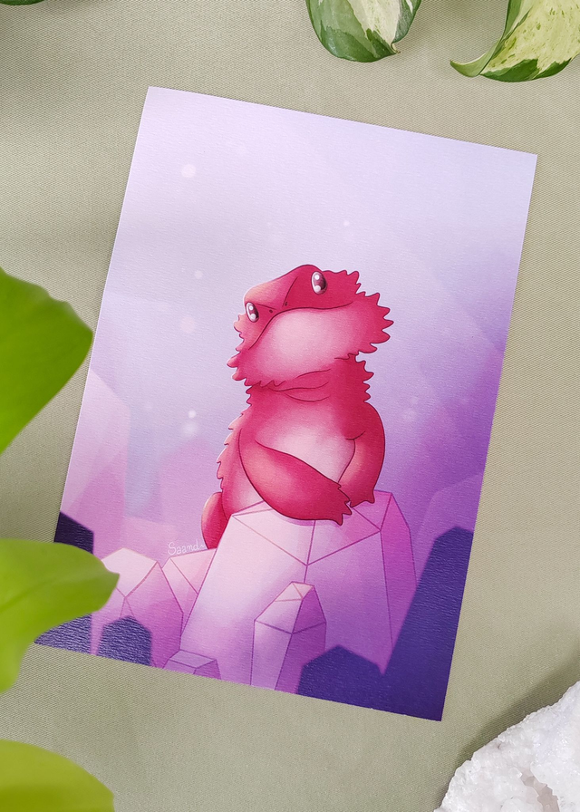 Print - Pogona quartz