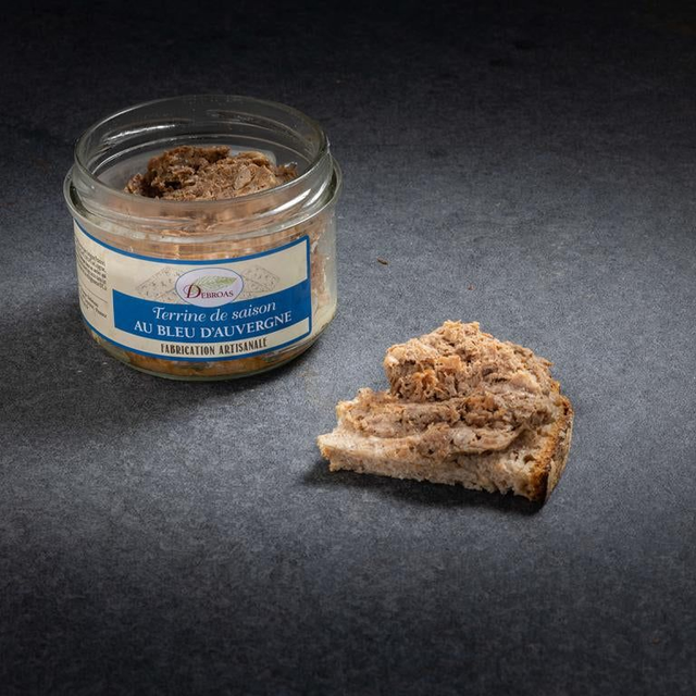 Terrine de saison au bleu d&#039;Auvergne