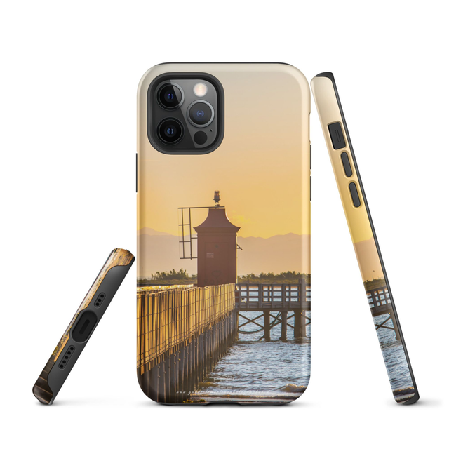  Cover iPhone rigida sunrise landscape 