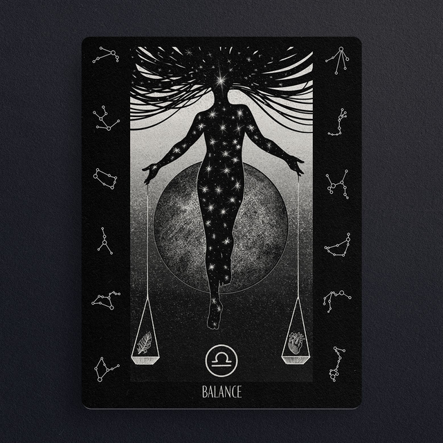 #0791 Balance - ZODIAQUE - ILLUS - PRINT - Digital painting