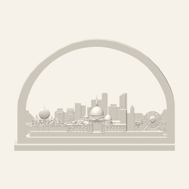 Los Angeles Skyline Lamp