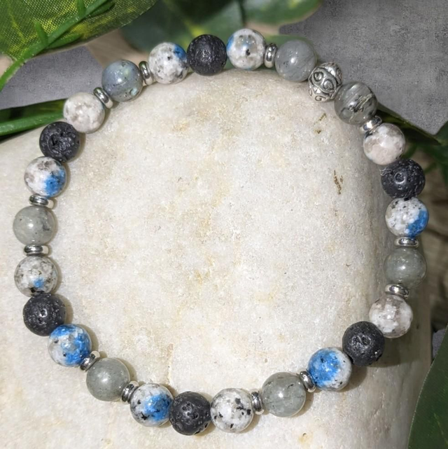 Bracelet &quot;Voyageur conscient&quot; 6mm BR-305