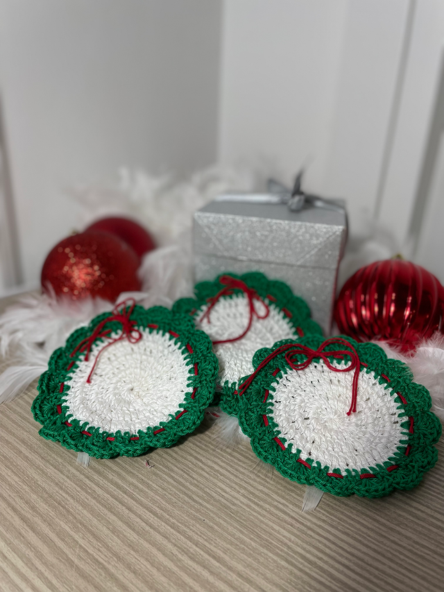 Sottobicchieri Natalizi 6pz