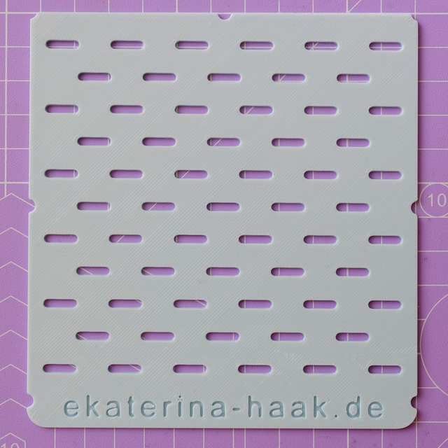 Sashiko Schablone einzeln