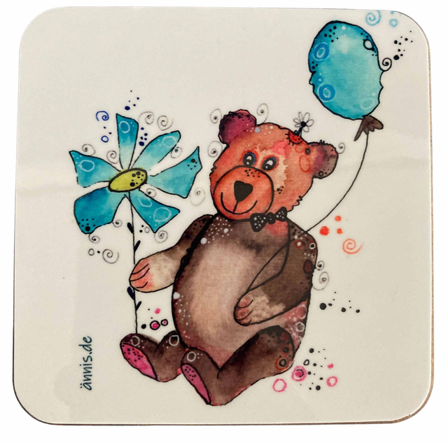 Untersetzer "Teddybär"