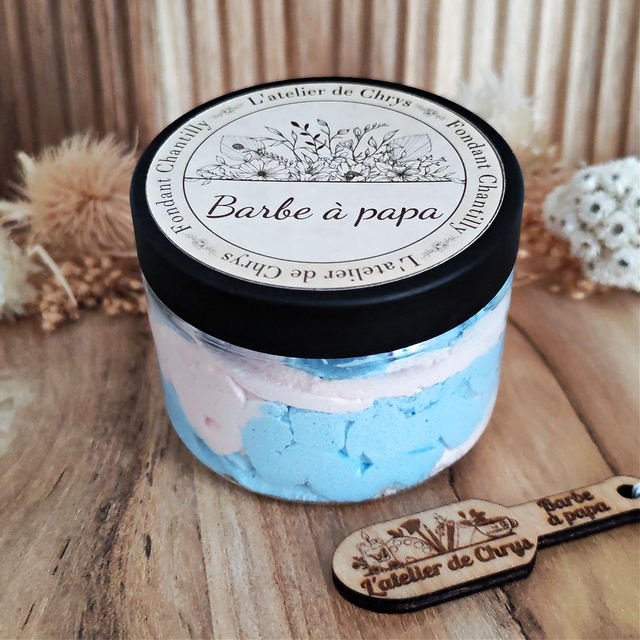 Chantilly parfumé Barbe à papa
