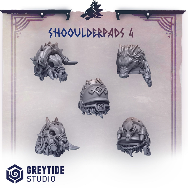 Shoulder Pads 4 (Primal Hounds)