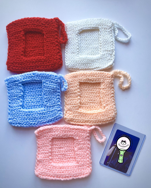 Toploader K-pop crochet pour Photocard grand