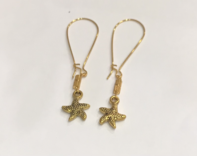 Gold Coloured Dangling - GCD37