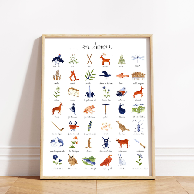 Affiche "En Savoie"