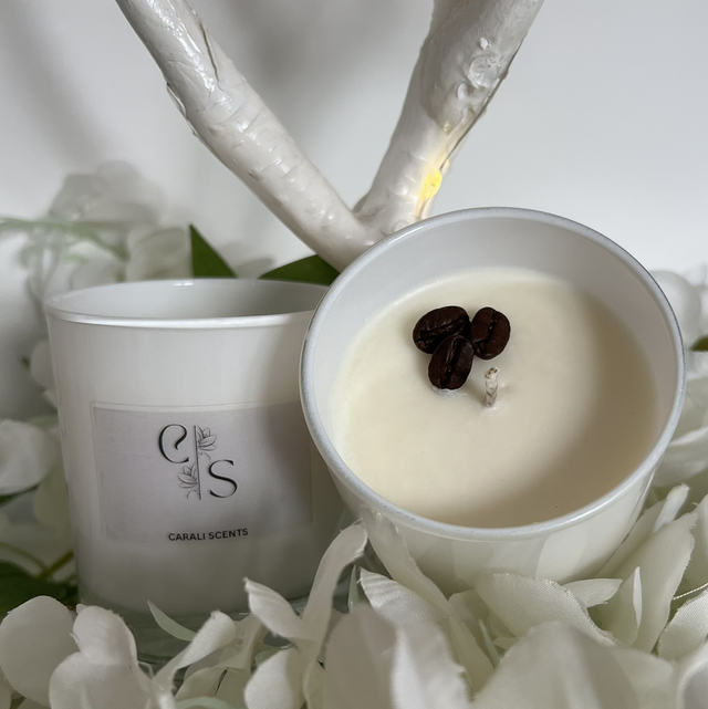 Christmas Cappuccino Candle