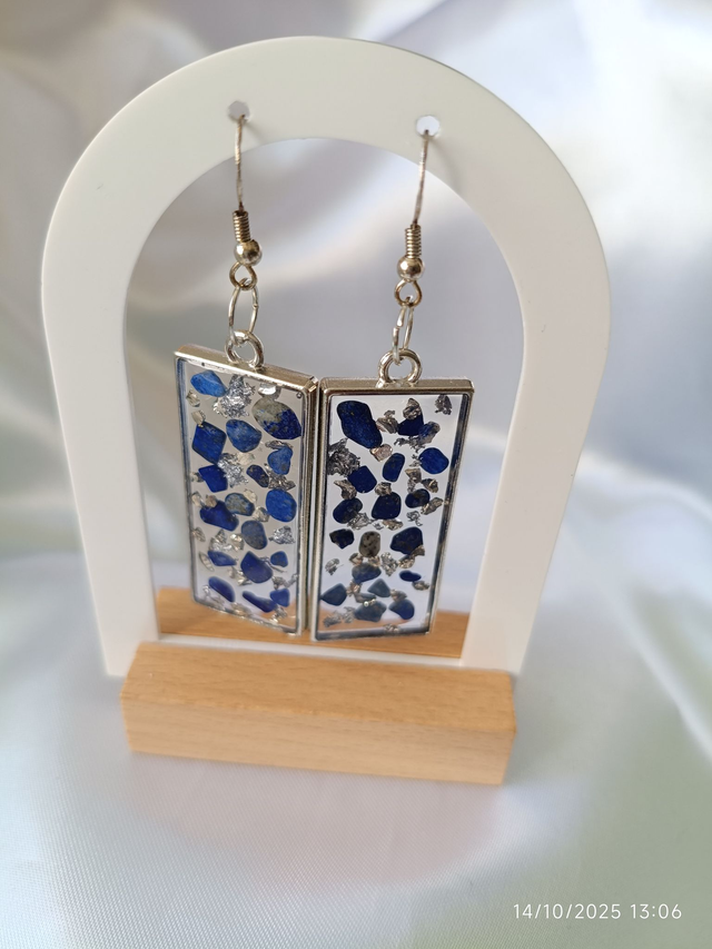 Boucle d'oreille Eclat de minuit