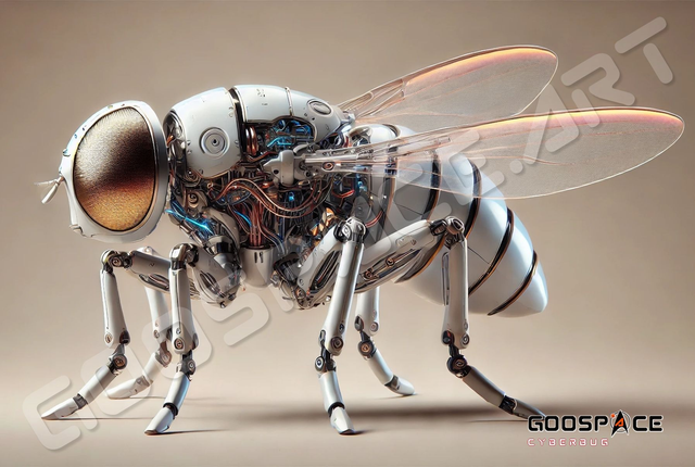 Tirage Cyberbug - Mouche 01