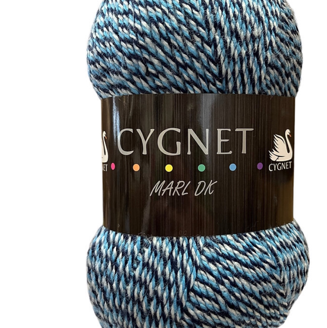 Cygnet DK Marl - Blue Teapot