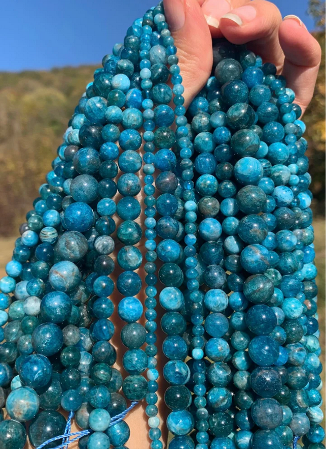 Bracelet - Apatite bleue