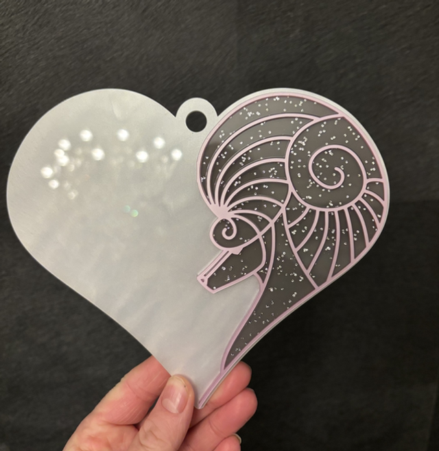 Wall Art - Poodle Fantasy Acryl 