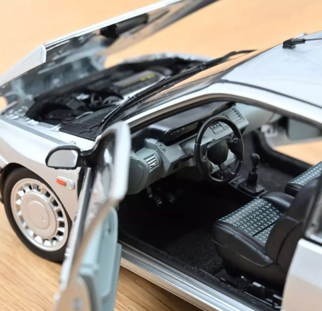 Renault Clio 16S 1992 Gris Iceberg Norev 185256 1/18