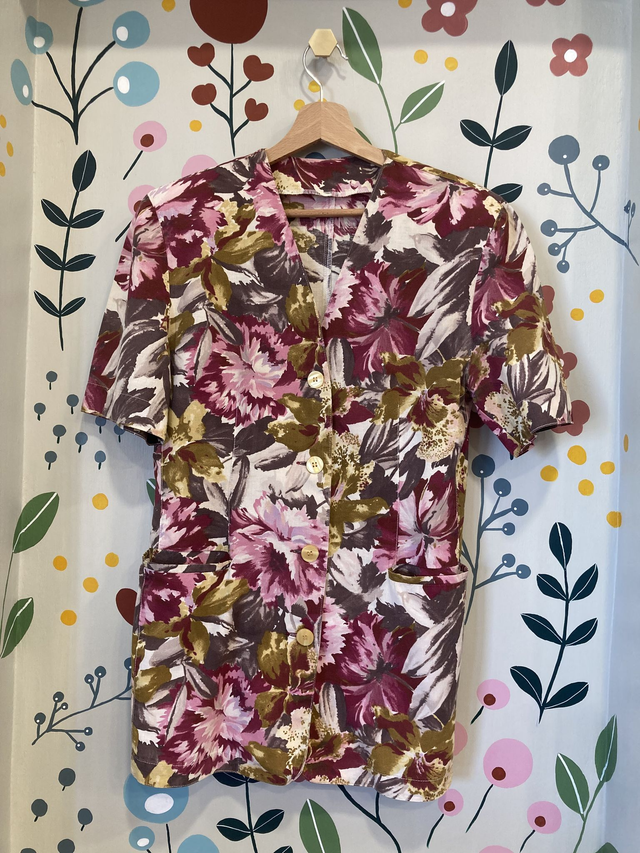 Giacca-camicia in misto lino