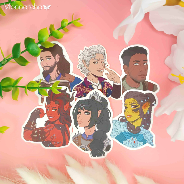 Baldur's Gate 3 Stickers