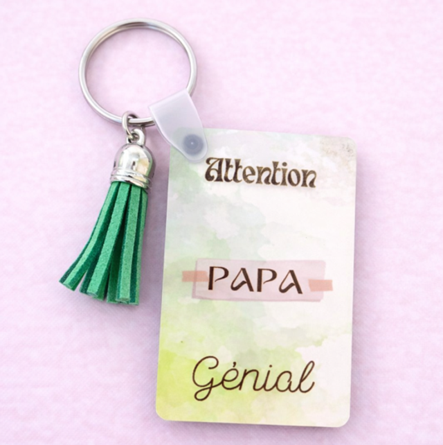 Porte clef - Papa Génial