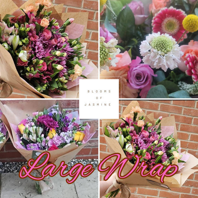 Fresh Flower Wrap (Large)