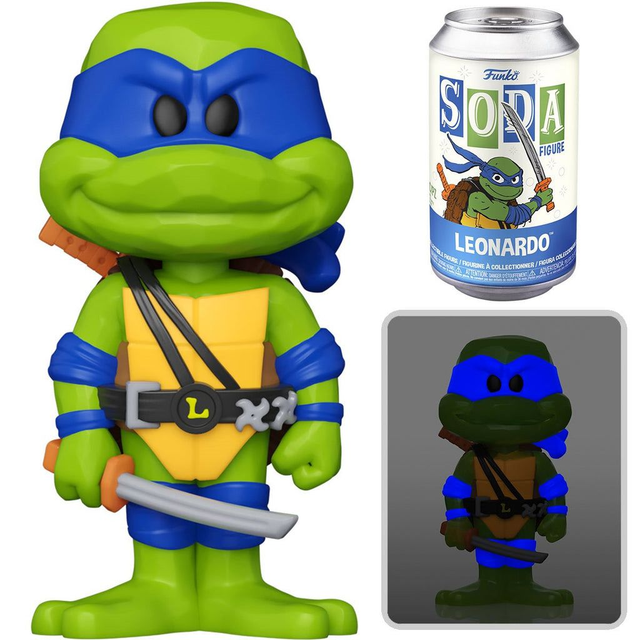 Teenage Mutant Ninja Turtles: Leonardo Funko Soda