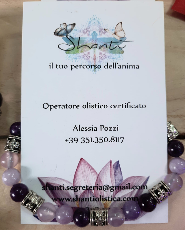 Bracciale donna ametista