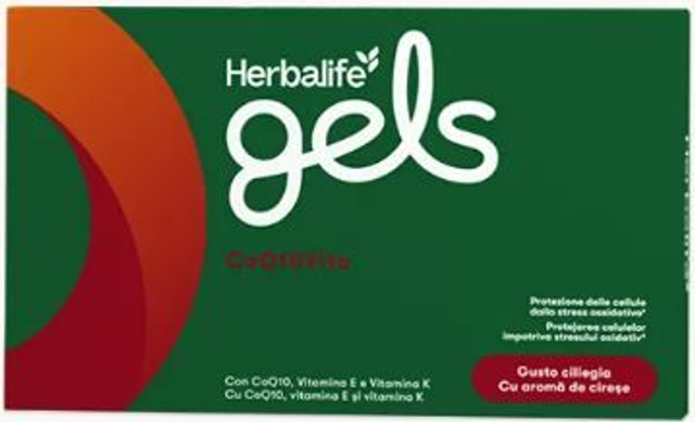 Herbalife® Gels CoQ10Vita | 30 Gelatine Masticabili