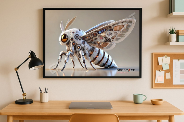 Cadre Papillon de nuit Cybernétique (01)