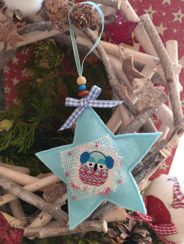 Décoration de Noël Feutrine - Étoile