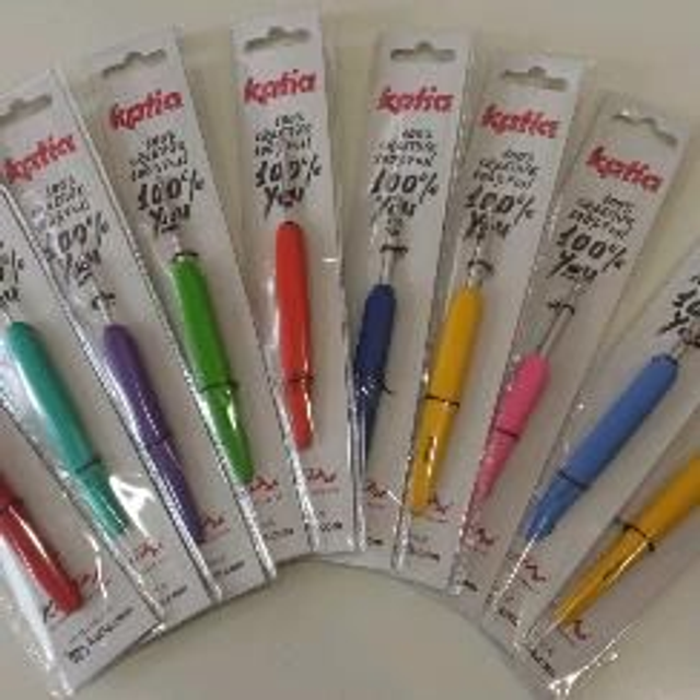 Aguja de ganchillo Katia KnitPro con mango ergonómico